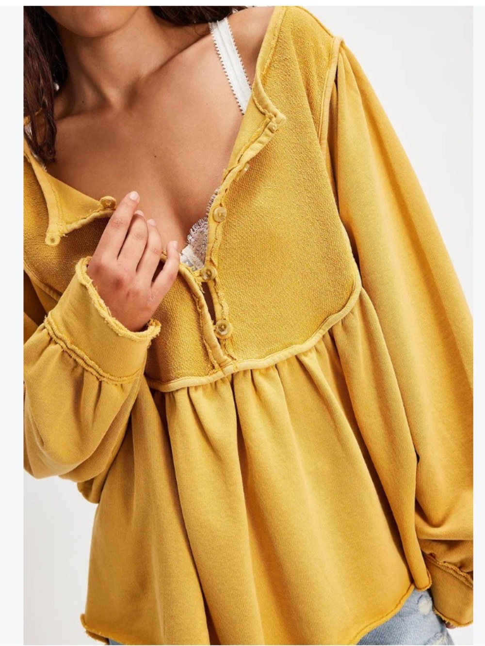 Free People About A Girl Pullover NWT - Picture 4 of 7